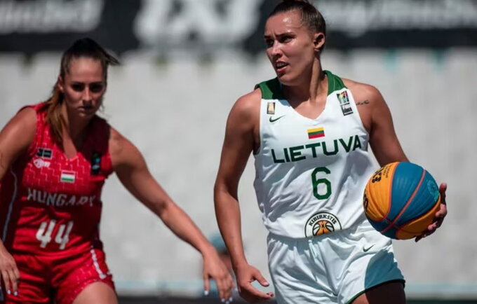K.Nacickaitė buvo tarp geriausių turnyro žaidėjų (FIBA nuotr.)
