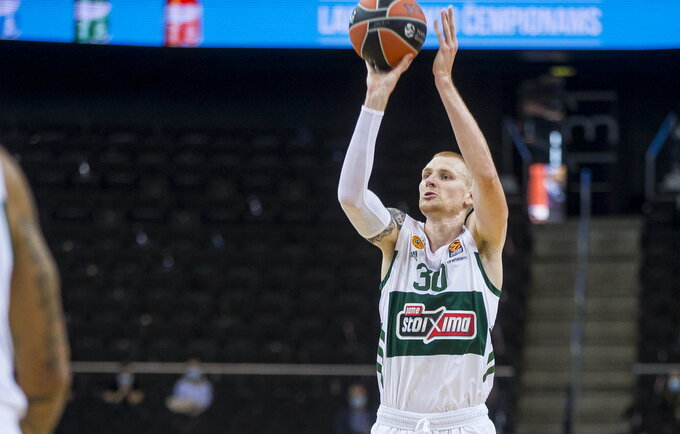 A.White'as pelnė 9 taškus (BNS nuotr.)