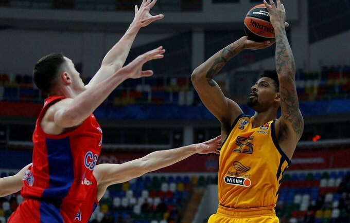 J.Mickey lieka Rusijoje (Euroleague.net)