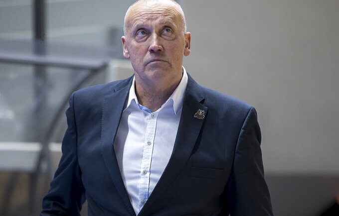 R.Kurtinaitis yra kalbinamas stoti prie rinktinės vairo („Betsafe-LKL“ nuotr.)