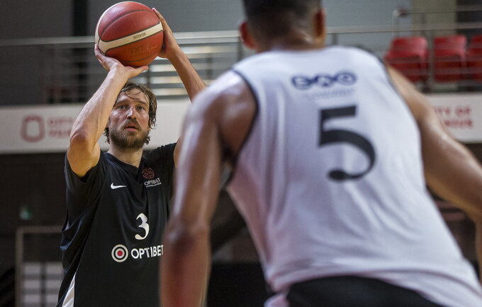 Ar S.Jasaitis jau baigė karjerą? („Optibet Summer League“ nuotr.)