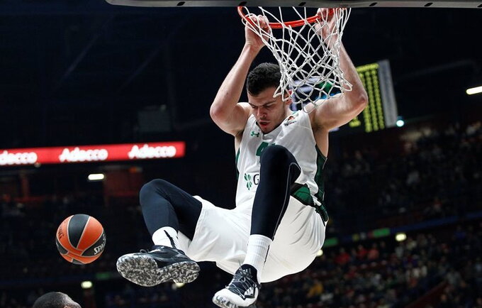 A.Žižičius keliasi į NBA (Scanpix nuotr.)
