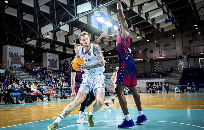 A.Balcerowskis veikiausiai prieš „Rytą“ nežais (FIBA Europe nuotr.)