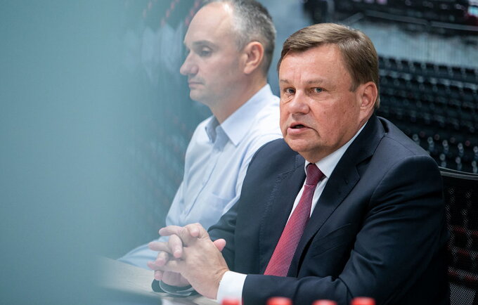 V.Gedvilas daug tikisi iš 3x3 rinktinių (BNS nuotr.)