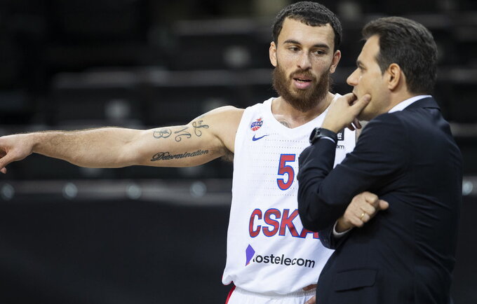 M.Jamesas gali grįžti į CSKA (BNS nuotr.)