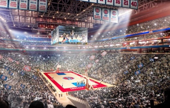 „Pistons“ nuo šiol žais naujausioje NBA arenoje