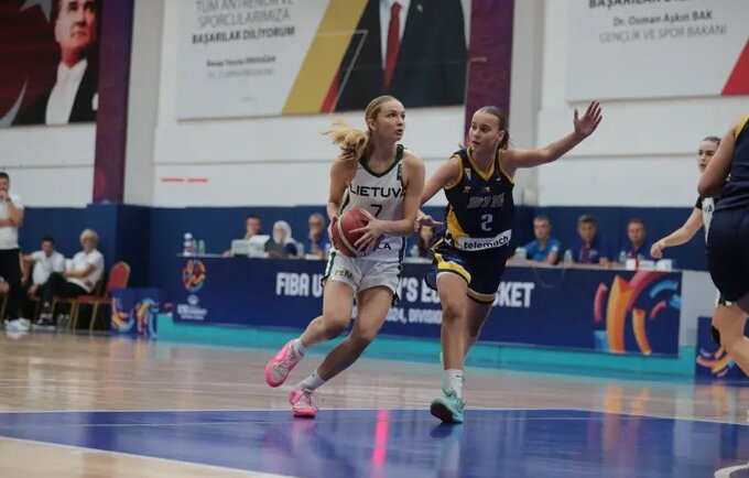 J.Mockevičiūtė buvo rezultatyviausia lietuvė (FIBA nuotr.)
