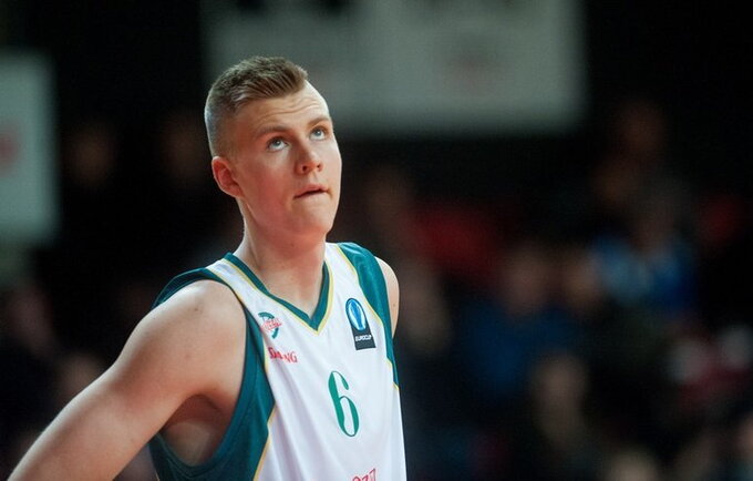K.Porzingis šiame sezone itin patobulėjo (Edvardas Blaževičius, Fotodiena.lt nuotr.)