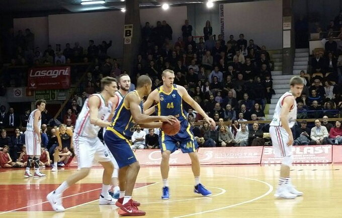 O.Galdikas per 5 minutes spėjo surinkti 7 naudingumo balus