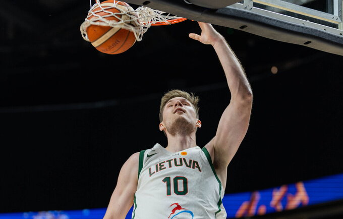 Ą.Tubelis vedė į pergalę (BNS nuotr.)
