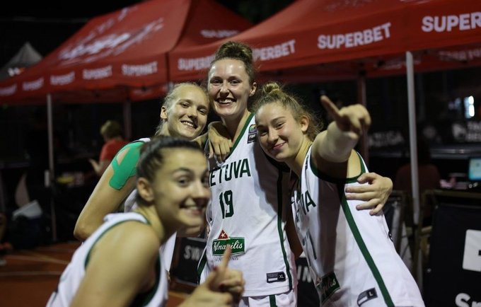 3x3 U23 rinktinės susižėrė auksą (FIBA Europe nuotr.)