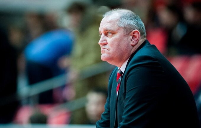 V.Šeškus nusivylęs komandos žaidimu (Fotodiena.lt)