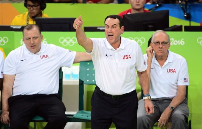 M.Krzyzewski didžiavosi auklėtiniais (Scanpix nuotr.)