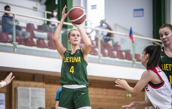 J.Jocytė prisistatė pergalingai (FIBA nuotr.)