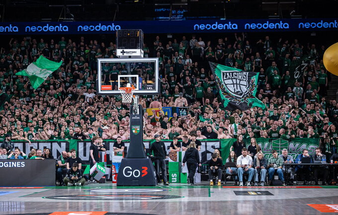 Vėl parduoti visi bilietai į Eurolygos rungtynes (Foto: Rokas Lukoševičius)