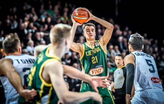 G.Masiulis atstovavo Lietuvai (FIBA Europe nuotr.)