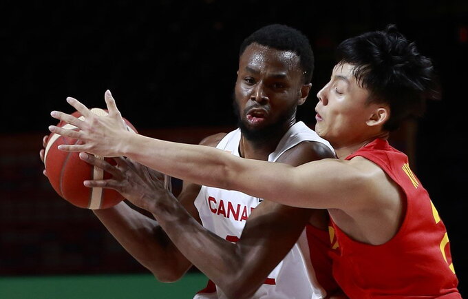 A.Wigginsas buvo sunkiai sulaikomas (FIBA nuotr.)