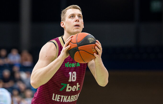 G.Vasiliauskas vėl žais LKL (Foto: Rokas Lukoševičius)