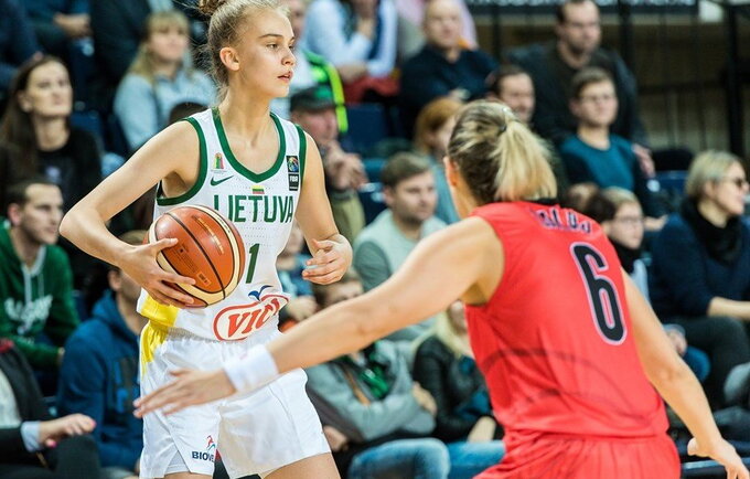 Lietuvės iškovojo įspūdingą pergalę (FIBA Europe nuotr.)