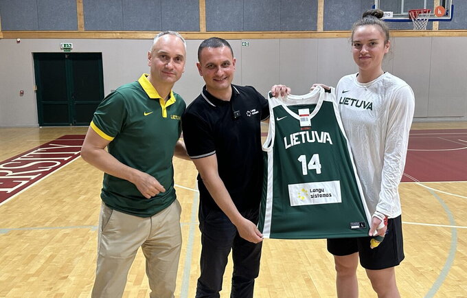 M.Balčiūnas džiaugėsi sugrįžimu į Universiadą (LKF nuotr.)
