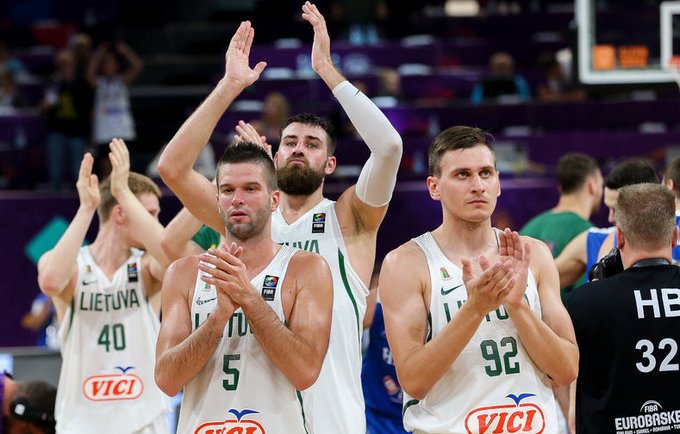 Lietuvos rinktinės FIBA reitinge pagerino savo poziciją (Matas Baranauskas, Fotodiena.lt)