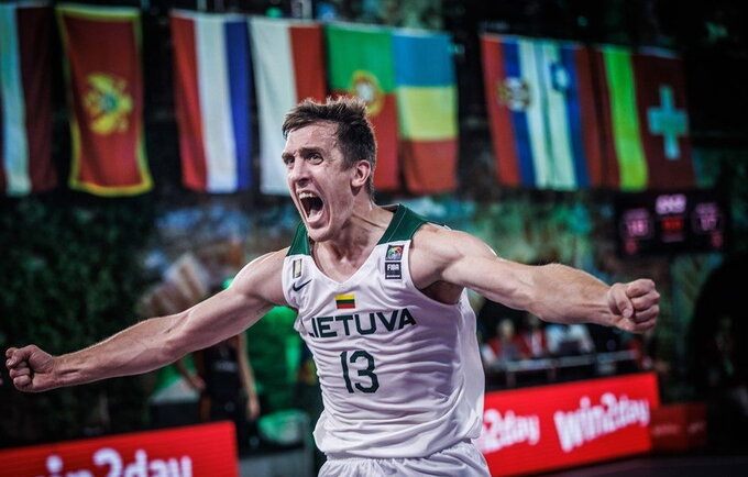 M.Užupis pretenduoja į 3x3 rinktinę (FIBA nuotr.)