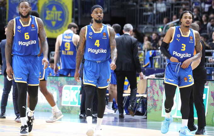„Maccabi“ pasiekė pergalę (Scanpix nuotr.)