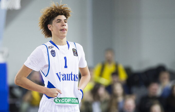 LaMelo Ballas gali žaisti „Žalgirio“ jaunių komandoje (www.kavolelis.lt)