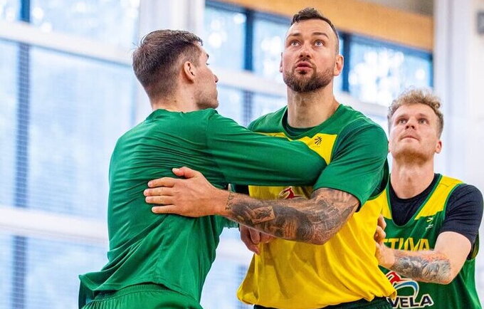 Didžioji dalis pagrindinės Lietuvos rinktinės žaidėjų turėtų praleisti mačą Alytuje