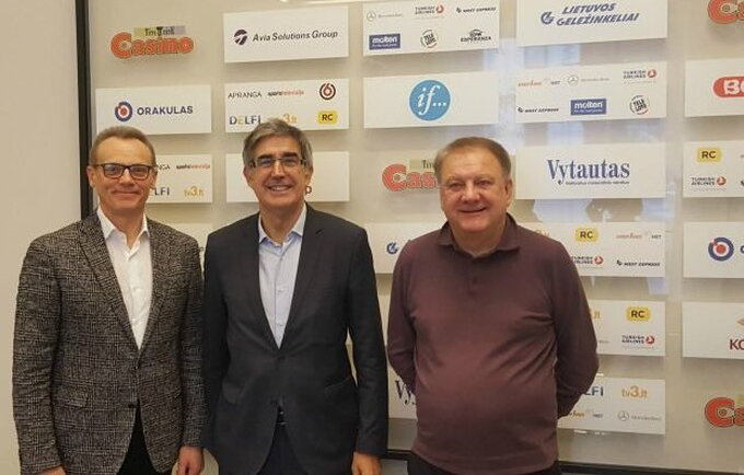 Bertomeu, Brazauskas, Milašius Organizatorių nuotr.
