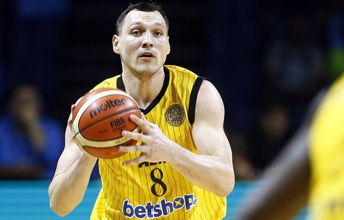 J.Mačiulio sezoną anksčiau laiko baigė traumą (FIBA Europe nuotr.)