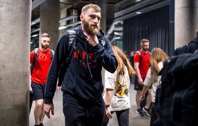 G.Radzevičius pastaraisiais metais tapo Vilniaus klubo veidu (Foto: Rokas Lukoševičius)