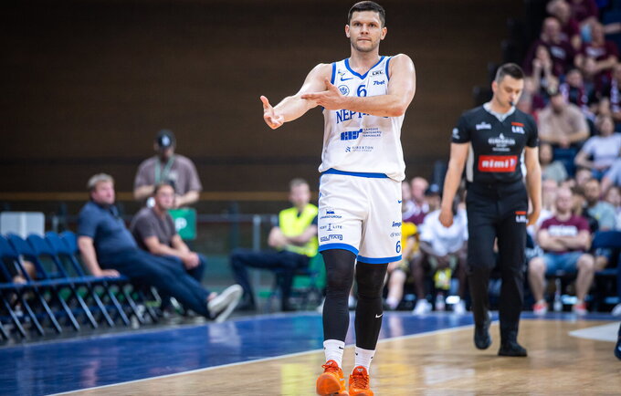 R.Lomažas žais Liublianoje (Foto: Rokas Lukoševičius)