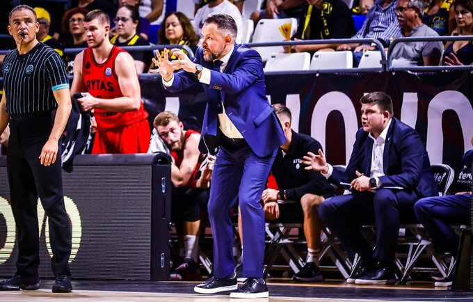 G.Žibėnas negalėjo džiaugtis rezultatu (FIBA Europe nuotr.)