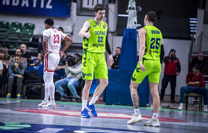 M.Blaževičius svariai prisidėjo prie pergalės (FIBA Europe nuotr.)