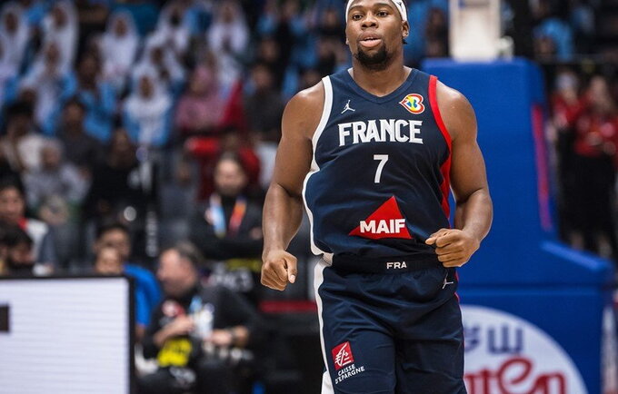 G.Yabusele vedė prancūzus į priekį (FIBA nuotr.)