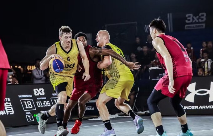 M.Užupį sustabdė trauma (FIBA nuotr.)