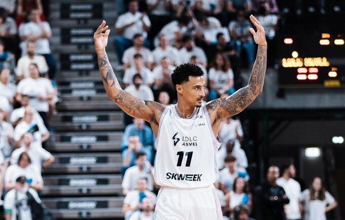 E.Jacksonas lieka ASVEL ekipoje