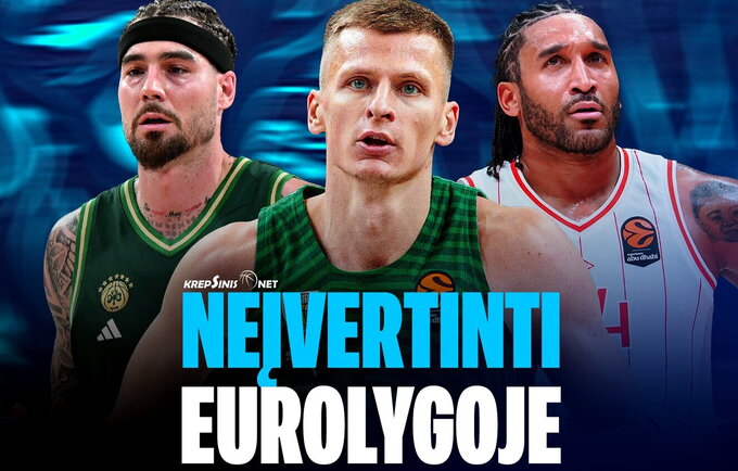 Eurolygoje ryškų skirtumą daro žaidėjai, kurių statistikos grafos nėra išskirtinės (Krepsinis.net nuotr.)