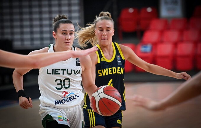 A.Zdanevičiūtė žaidė rezultatyviausiai (FIBA Europe nuotr.)