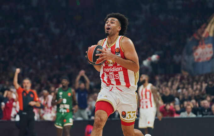 J.Nwora spindėjo finale (Scanpix nuotr.)
