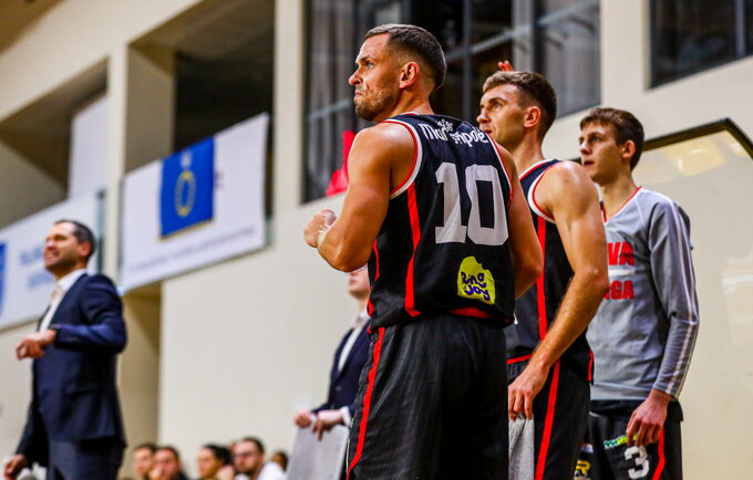 D.Domarkas buvo vedlys į pergalę (Foto: NKL)