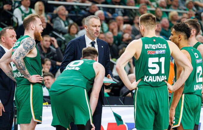 „Žalgiris“ dar turi vilčių likti ketvirtas (BNS nuotr.)