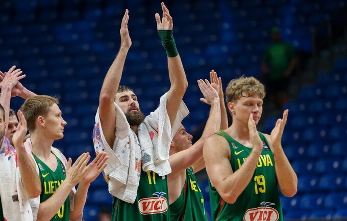Lietuvos rinktinės laukia kova dėl A grupės nugalėtojos vardo (Matas Baranauskas, Fotodiena.lt)