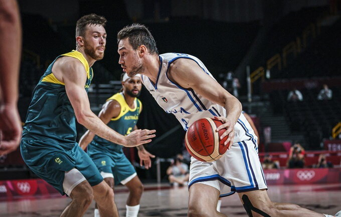 D.Gallinari yra vienintelis sąraše esantis NBA žaidėjas (FIBA nuotr.)