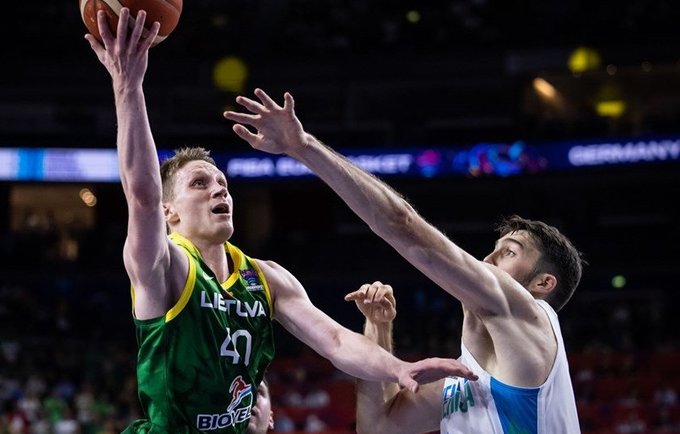 M.Grigonis teigė, kad lietuviai kovos su visais varžovais (FIBA Europe nuotr.)