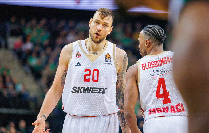 D.Motiejūnas surinko 6 taškus (BNS nuotr.)