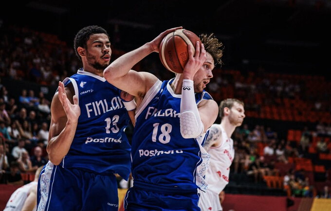Suomiai tęsia kovas (FIBA nuotr.)