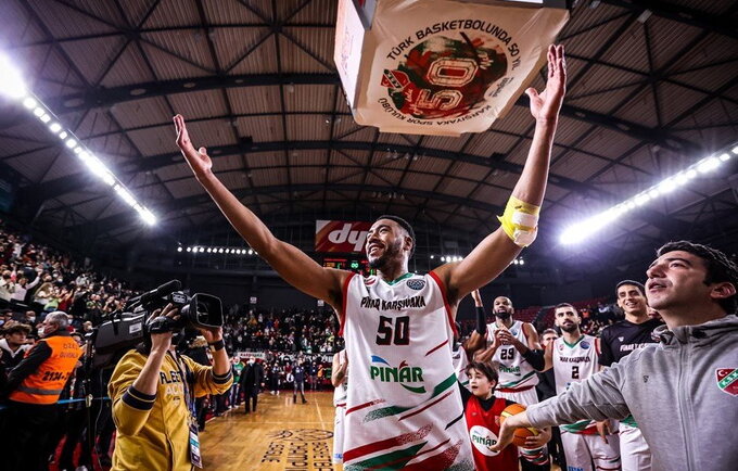 B.Colsonas rungtyniaus Eurolygoje (FIBA Europe nuotr.)