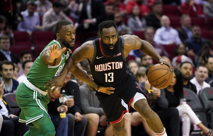 J.Hardenas mano, kad Oklahomos klubas galėjo laimėti NBA (Scanpix nuotr.)